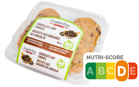 cookies nutriscore cérélia