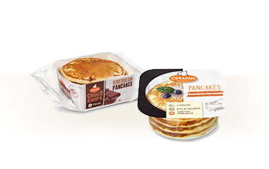 packaging pancakes